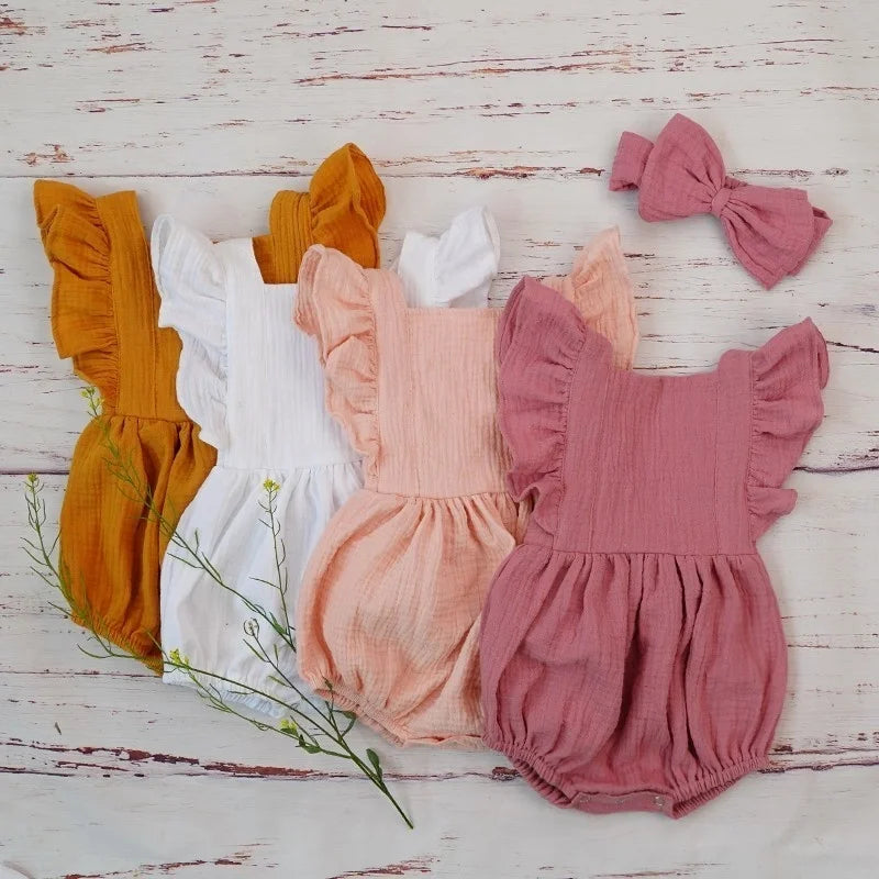 Magnolia Ruffle Romper