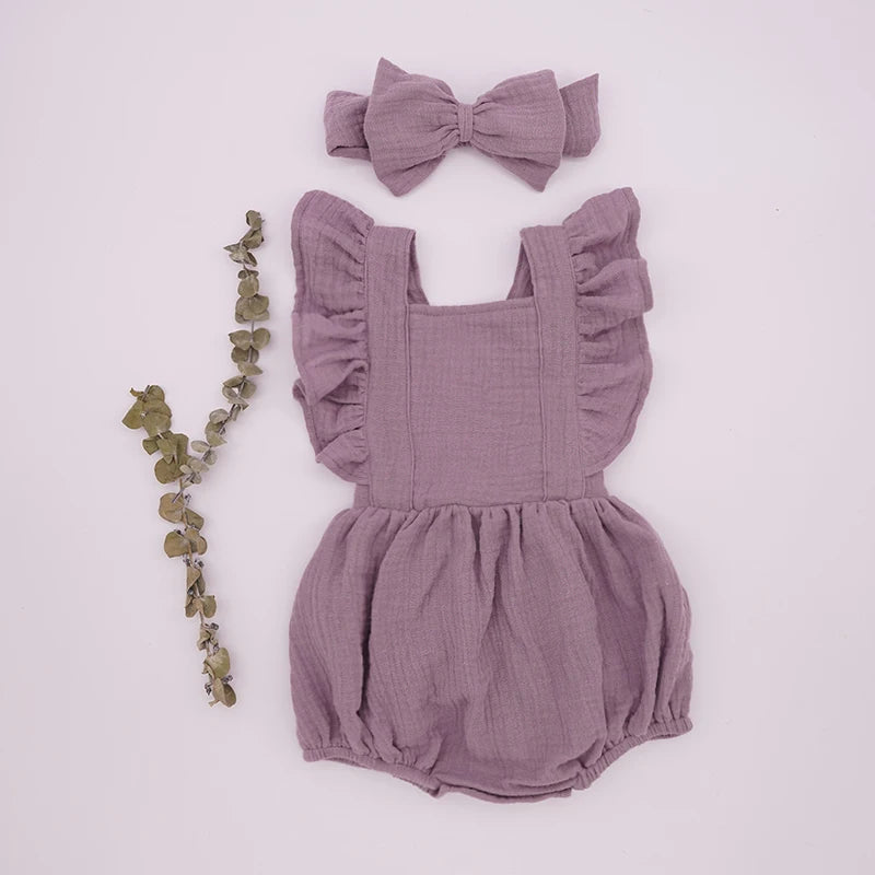 Magnolia Ruffle Romper