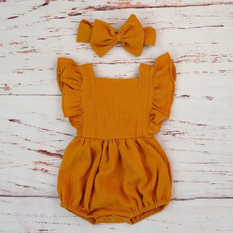 Magnolia Ruffle Romper