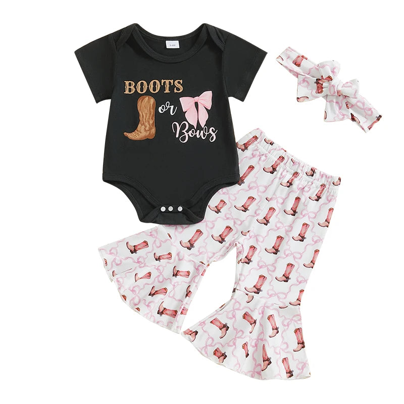 Boots & Bows Cowgirl Set