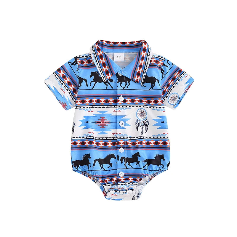 Cowboy Days Romper