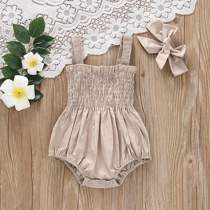 Little Blossom Romper Set