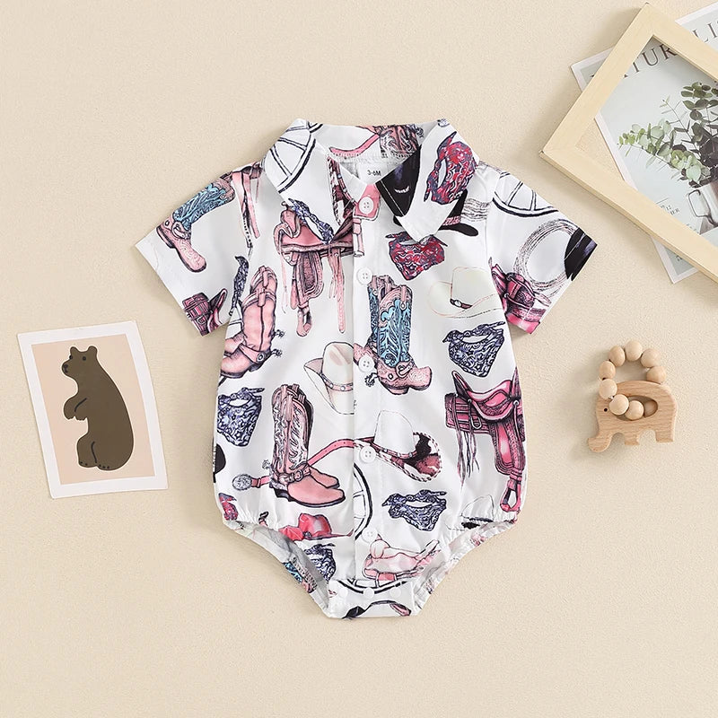 Cowboy Days Romper