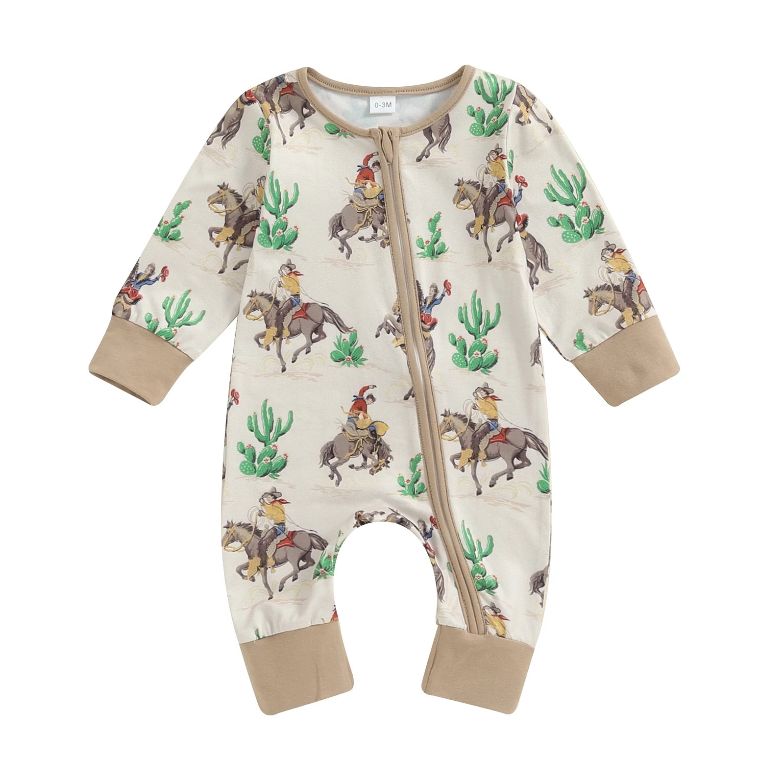 Wild West Zipper Romper