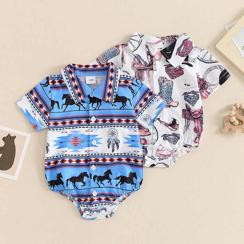 Cowboy Days Romper