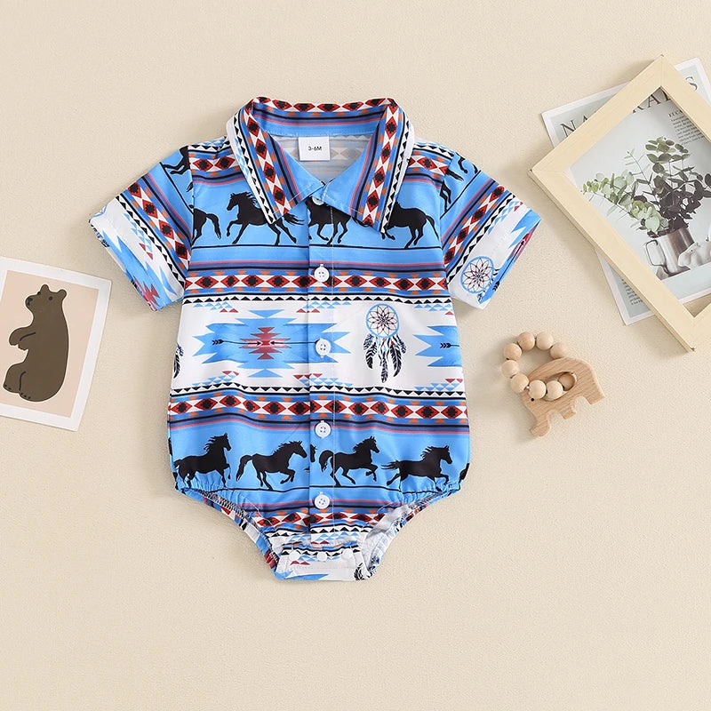 Cowboy Days Romper