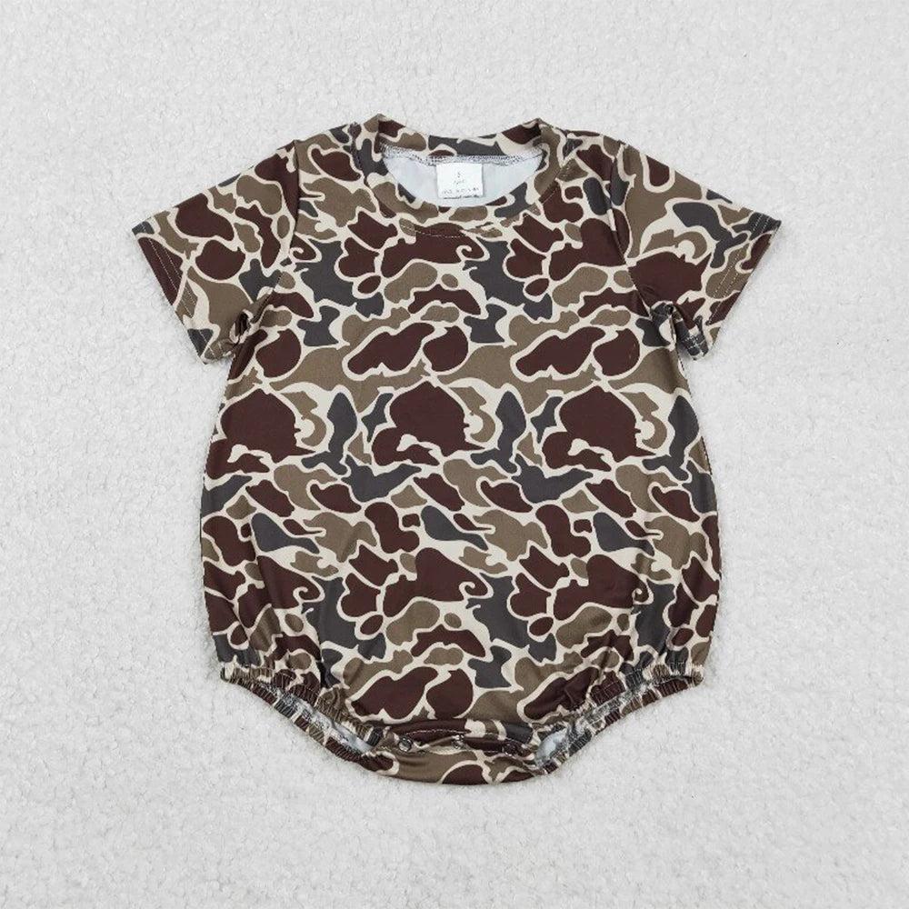 Little Hunter Camo Romper