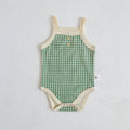 Gingham Meadow Romper
