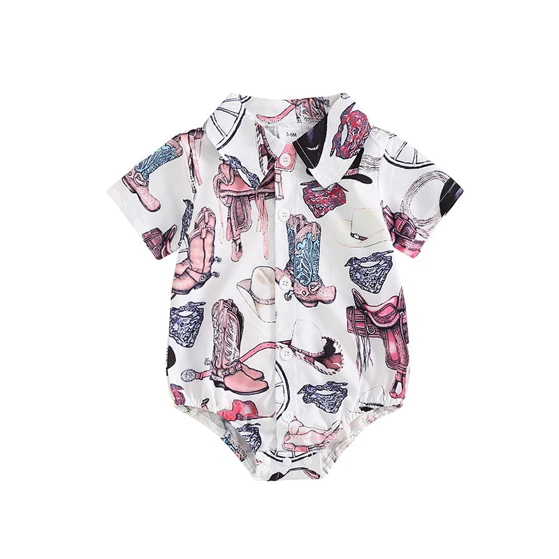 Cowboy Days Romper