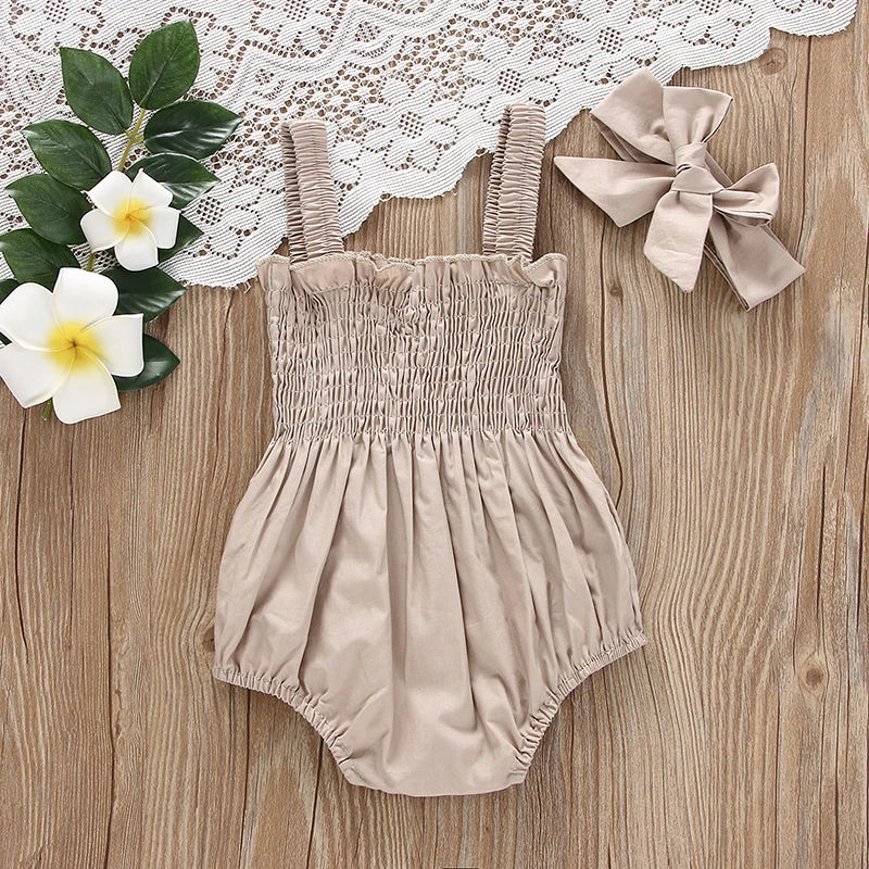 Little Blossom Romper Set