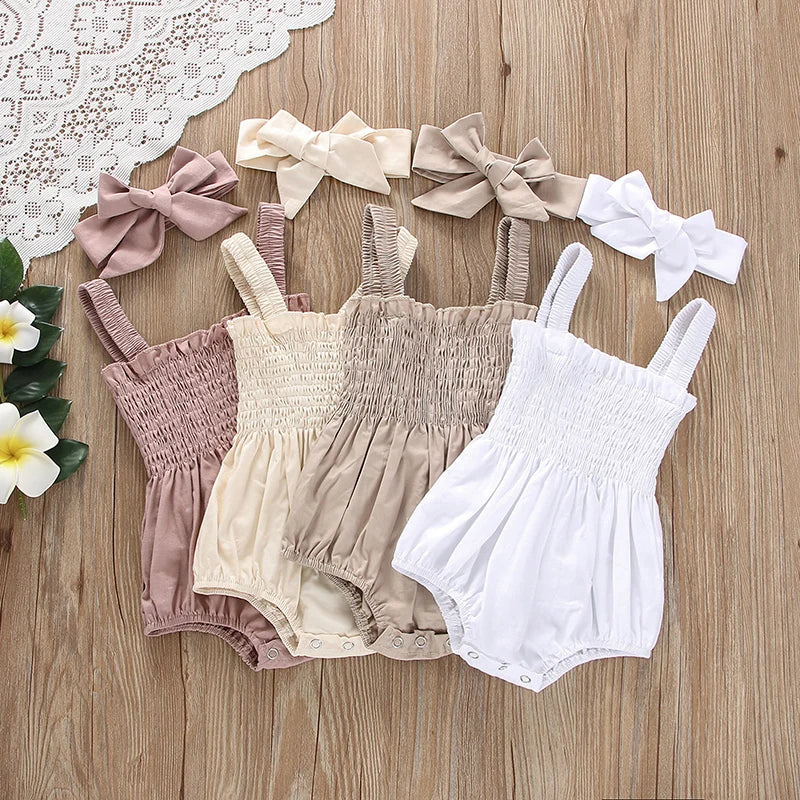 Little Blossom Romper Set
