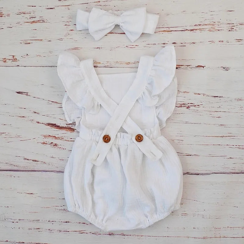 Magnolia Ruffle Romper