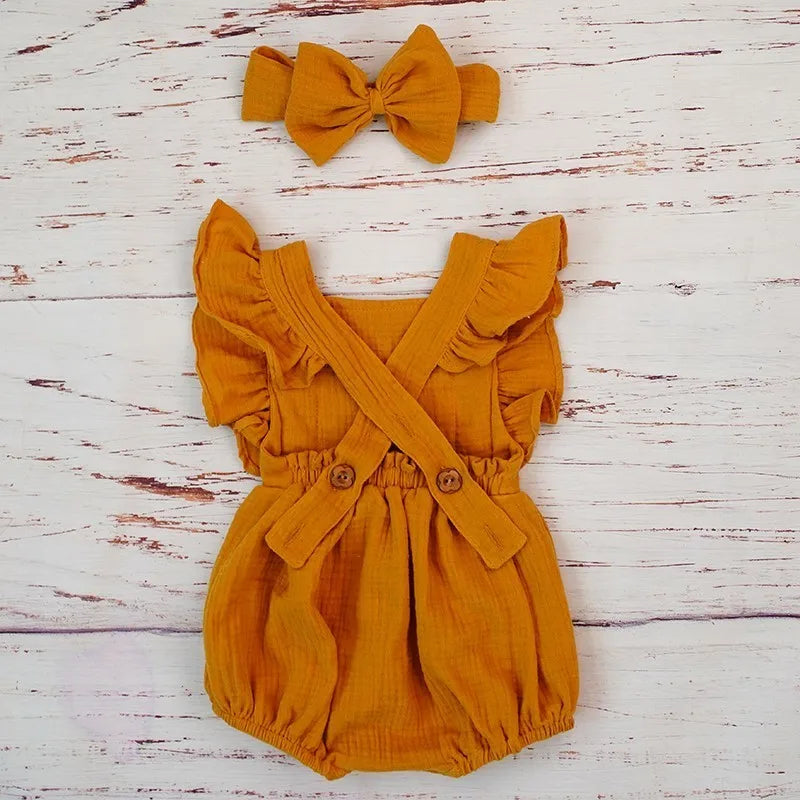 Magnolia Ruffle Romper